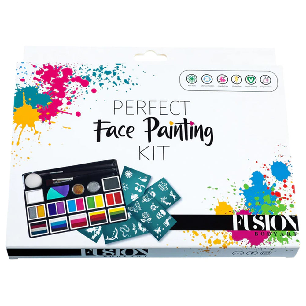 Fusion Body Art Perfect Face Painting Kit
